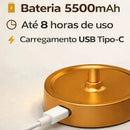 Luminária Abajur Led Recarregável Touch
