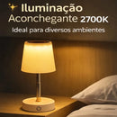 Luminária Abajur Led Recarregável Touch