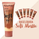 Base De Maquiagem Líquida Ruby Rose Soft Matte