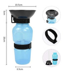 Bebedouro garrafa Pet Aqua Dog 500ml portátil garrafa cães e gatos
