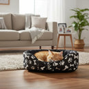 Caminha Para Cachorro Gato Cama Pet Grande 70x50 Tamanho 5 Cor Preto