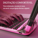 Capa Giratória 360° E Teclado Abnt2 Para iPad Air11 / Air6