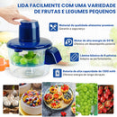 Descascador Elétrico De Alho Fruta 9 Lâminas