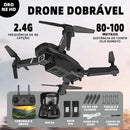 Mini Drone E88 Pro Com Câmera Hd 4k Controle Remoto Bolsa