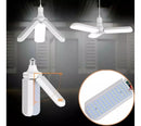 Lâmpada LED Pétala Fan Blade 45W Branca 3 Pás Ajustáveis