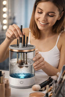 Limpador De Pincéis De Maquiagem Elétrico Automático