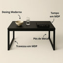 Mesa De Centro Grande Retangular